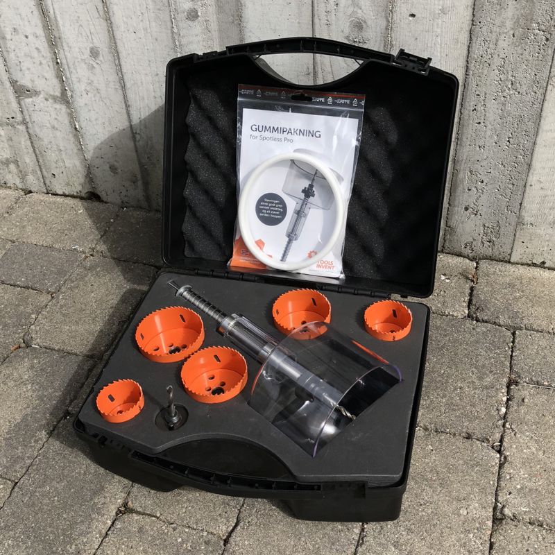 Hullsagsett med Spotless Pro