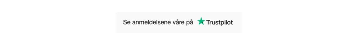 Se anmeldelsene våre på Trustpilot